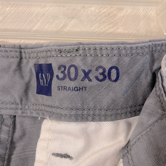 ❤️ 🆕 GAP Straight Khakis Size 30x30 - Picture 4 of 5